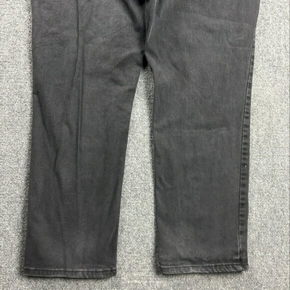 Levi's Jeans Mens 42x29 Black Denim 541 Skinny Distressed Cotton‎ Blend - Picture 7 of 10